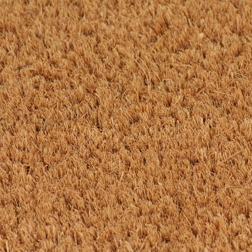 Vidaxl DOORMAT 100x200 cm Fibre de noix de coco tufted Natural