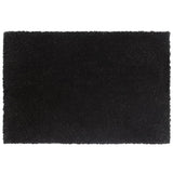 Vidaxl DOORMATS 2 ST 40X60 cm Fibre de noix de coco tufted Black