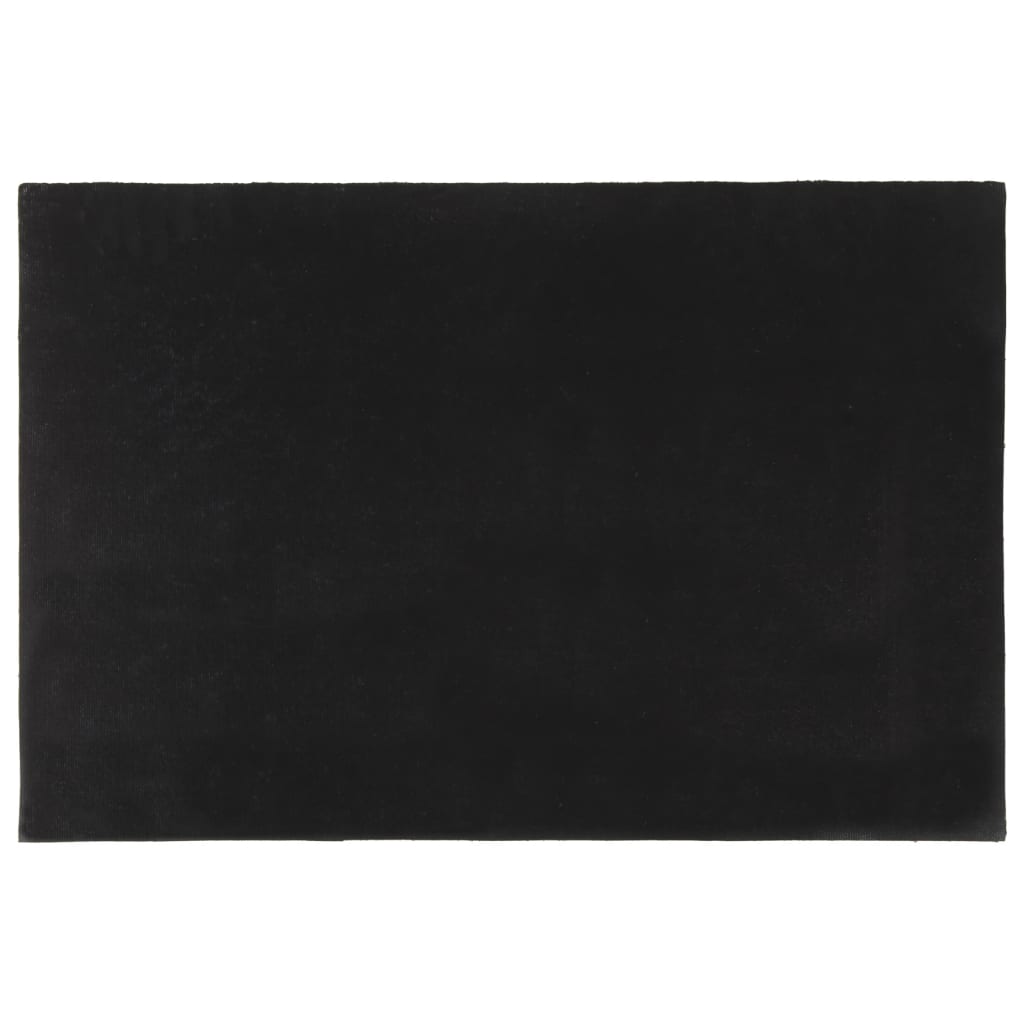 Vidaxl DOORMAT 60x90 cm Fibre de noix de coco tufted Black