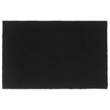 Vidaxl Doormat 65x100 cm tufted coconut fiber black