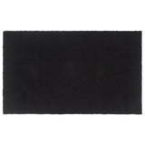 VIDAXL POORMAT 90x150 cm Tufted Kokosfaser Schwarz