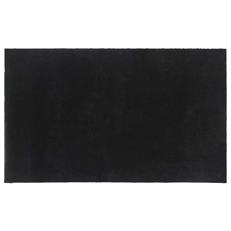 Vidaxl deurmat 90x150 cm getufte kokosvezel zwart