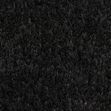 VIDAXL PORTOMAT 100x200 cm Tufted Kokosfaser Schwarz