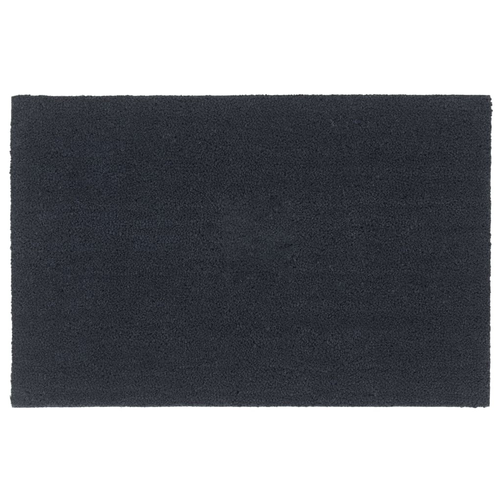 Vidaxl Doormat 65x100 cm tuftet kokosnød mørkegrå