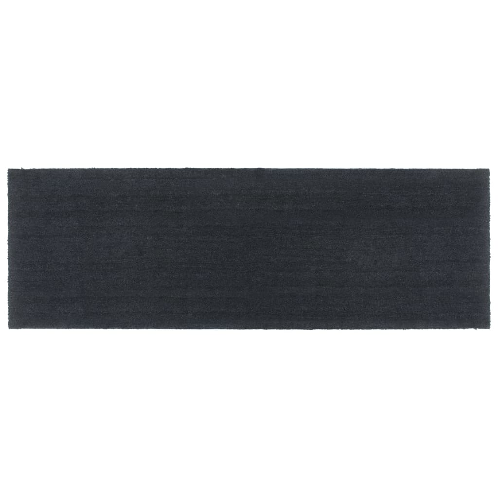 Vidaxl Doormat 100x300 cm tuftet kokosnødfiber mørkegrå