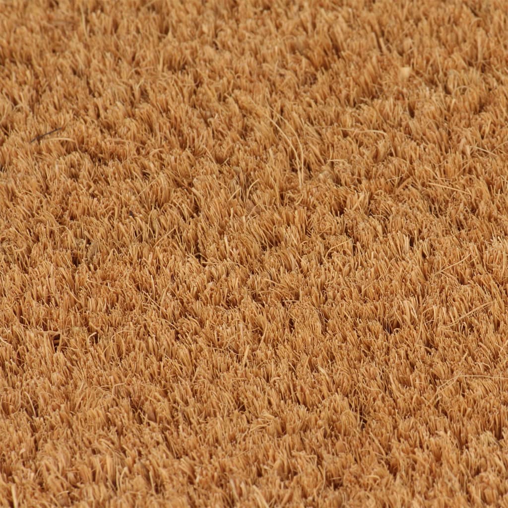 Vidaxl Doormat 80x100 cm tufted coconut fiber natural