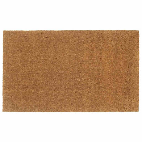 Vidaxl deurmat 90x150 cm getufte kokosvezel naturel