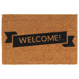 Vidaxl Doormat 40x60 cm huet Kokosnossfaser natierlech