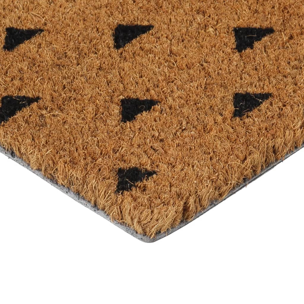 Vidaxl Doormat 40x60 cm tuftet kokosnødfiber naturlig