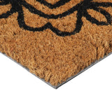 Vidaxl Doormat 40x60 cm huet Kokosnossfaser natierlech