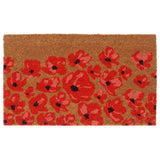 Vidaxl deurmat 45x75 cm getufte kokosvezel naturel