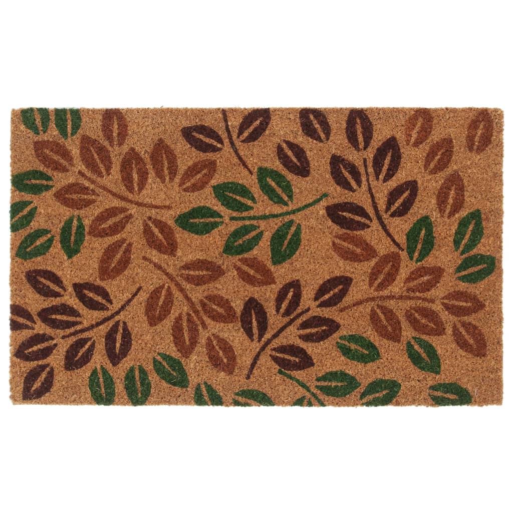 Vidaxl Doormat 45x75 cm tufted coconut fiber natural