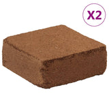 Vidaxl Coconut Coconut Blocks 2 st 5 kg každých 10 kg celkem