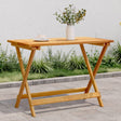 Vidaxl tuintafel inklapbaar 90x52,5x65 cm massief acaciahout