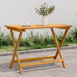 Vidaxl tuintafel inklapbaar 90x52,5x65 cm massief acaciahout