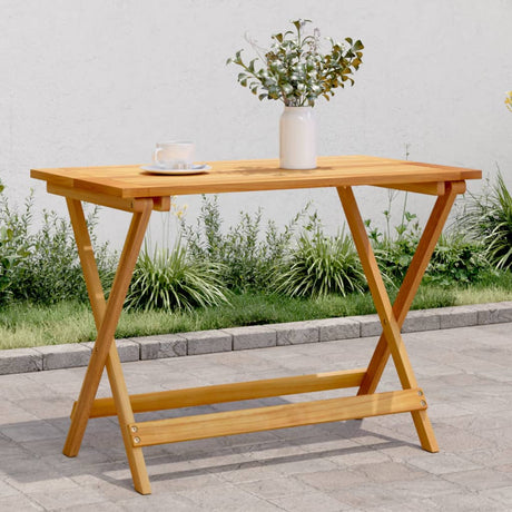 Vidaxl tuintafel inklapbaar 90x52,5x65 cm massief acaciahout