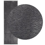 VIDAXL RUG HUARTE LOW -BOLE SOFT WASHABLE 80x250 CM Anthracite