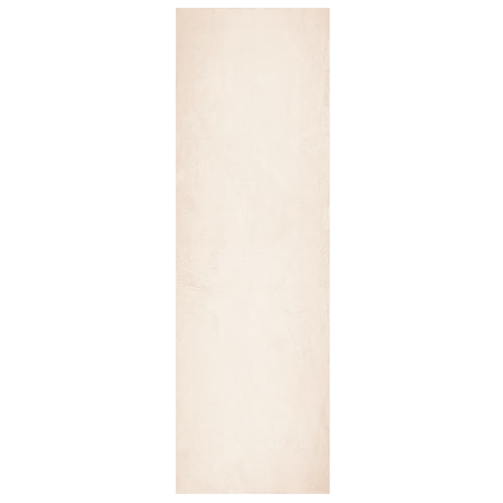 VIDAXL RUGH HUARTE -POLOLE -POLOLE SOLABILE MORSO 80x250 cm beige