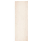 Vidaxl Rug Huarte Low -Pole Myk vaskbar 80x250 cm beige