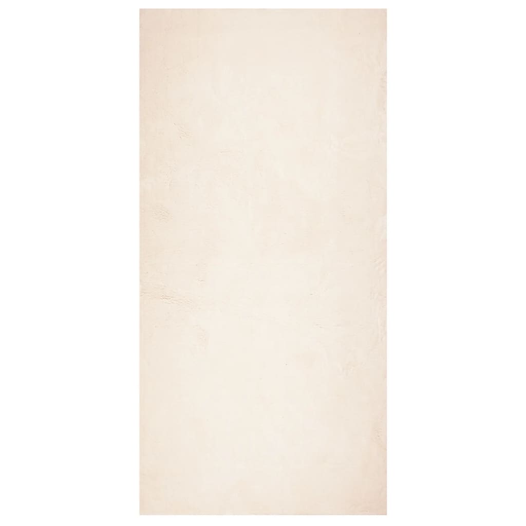 Vidaxl Rug Huarte Low -Pole Myk vaskbar 100x200 cm beige