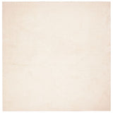 Vidaxl vloerkleed huarte laagpolig zacht wasbaar 160x160 cm beige