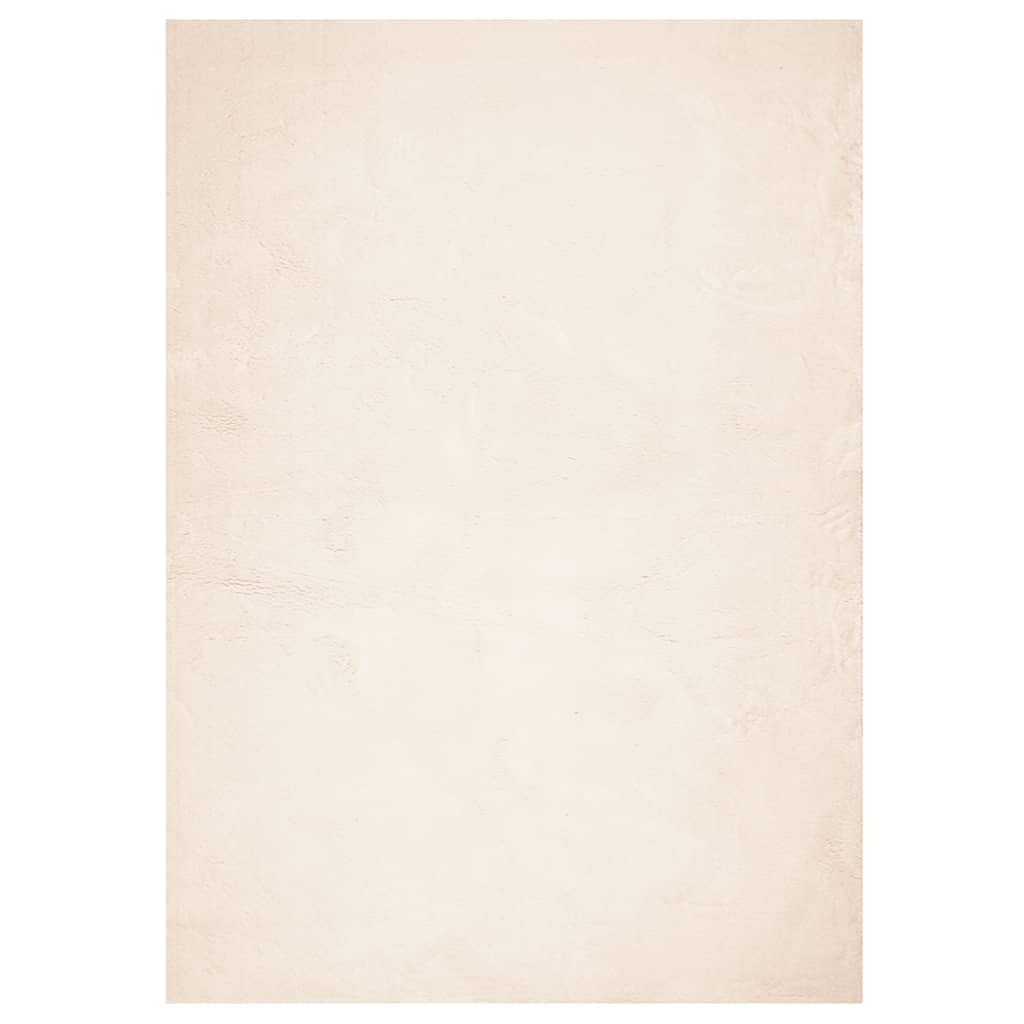 Vidaxl -mattan Huarte Low -Pole Soft Washable 160x230 cm Beige