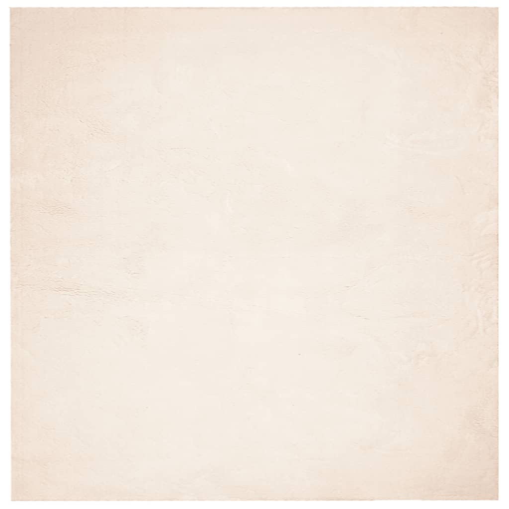 Vidaxl RAG HUARTE -POLOLE -POLOLE SOLABILE MORSO 200x200 cm beige