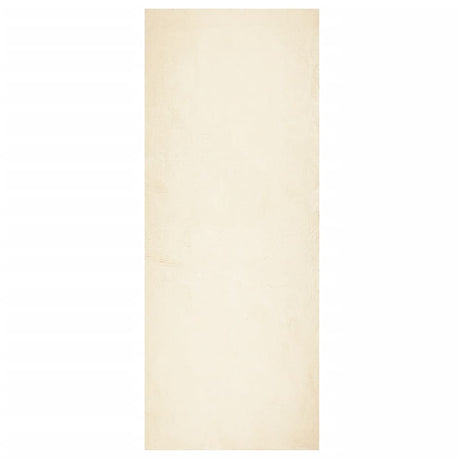 Vidaxl vloerkleed huarte laagpolig zacht wasbaar 80x200 cm crème