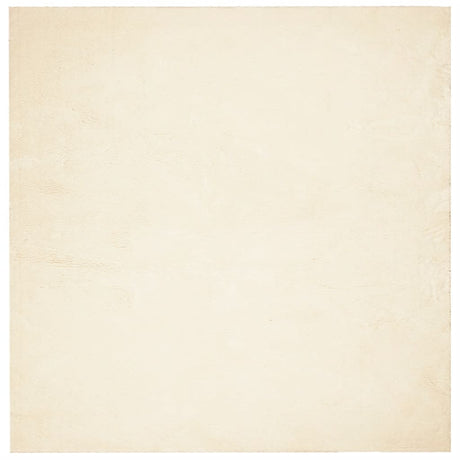 Vidaxl vloerkleed huarte laagpolig zacht wasbaar 120x120 cm crème