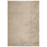 Tapis vidaxl Huarte Low -pole Soft Soft Lavable 120x170cm Sable -Colored