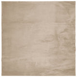 Vidaxl rug harte low -pole mëll washable 160x1660CM Sand -Colored