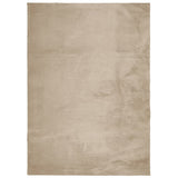 Vidaxl vloerkleed huarte laagpolig zacht wasbaar 240x340cm zandkleurig