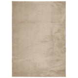 Vidaxl Rug Huarte Low -Pole Soft Washable 240x340cm Sand -farget