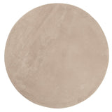 Vidaxl rug Huarte low -pole soft washable Ø 200 cm sand -colored