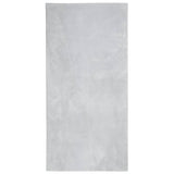 Vidaxl vloerkleed huarte laagpolig zacht wasbaar 100x200 cm grijs