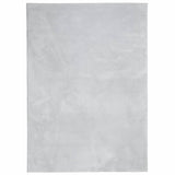 Vidaxl vloerkleed huarte laagpolig zacht wasbaar 140x200 cm grijs