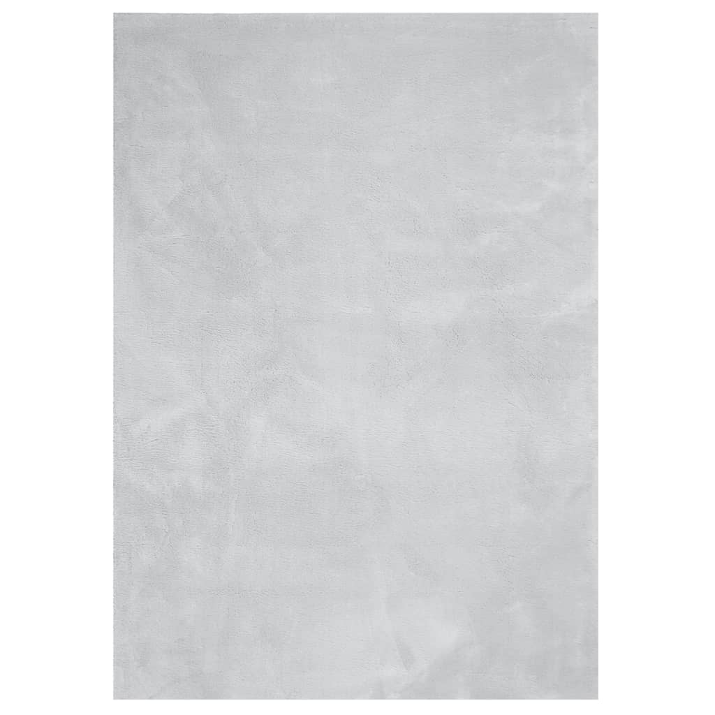 Vidaxl Rug Huarte Low -Pile Soft omyvatelné 200x280 cm šedá