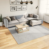 Vidaxl rug Huarte low -pole soft washable 240x240 cm gray