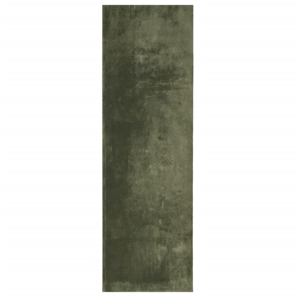 VIDAXL RAG HUARTE -POLOLE -POOLE SOLABILE MORSO 80X250 CM Foresta verde