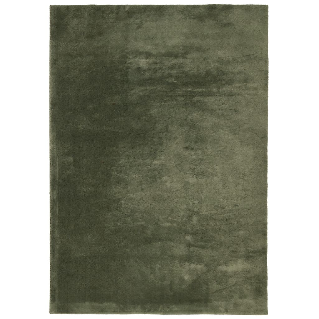 VIDAXL RUGH HUARTE LASSO -POLOLE SOLABILE MORSE 160X230 CM Foresta verde