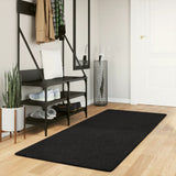 Vidaxl RUG HUARTE BAJA POLA Softable Softable 80x200 cm Negro