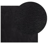 Vidaxl rug Huarte low -pole soft washable 120x120 cm black