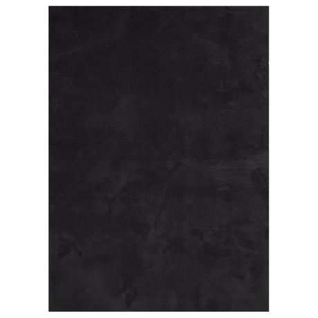 Vidaxl vloerkleed huarte laagpolig zacht wasbaar 200x280 cm zwart