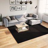 Vidaxl Rug Huarte Low -Pole Soft Washable 240x240 cm sort