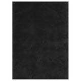 Tapis Vidaxl Huarte Low-Pole Soft Soft Lavable 240x340 cm noir