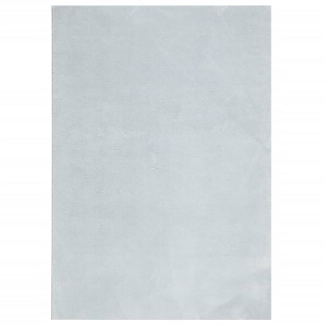 Vidaxl vloerkleed huarte laagpolig zacht wasbaar 160x230 cm blauw