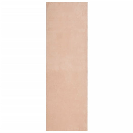 Vidaxl vloerkleed huarte laagpolig zacht wasbaar 80x250 cm roze