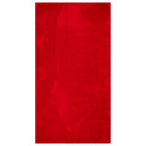 Tapis vidaxl Huarte Low -Pile Soft Soft Washable 60x110 cm rouge