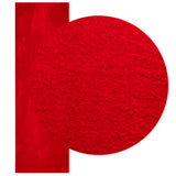 Vidaxl rug Huarte low -pole soft washable 80x250 cm red