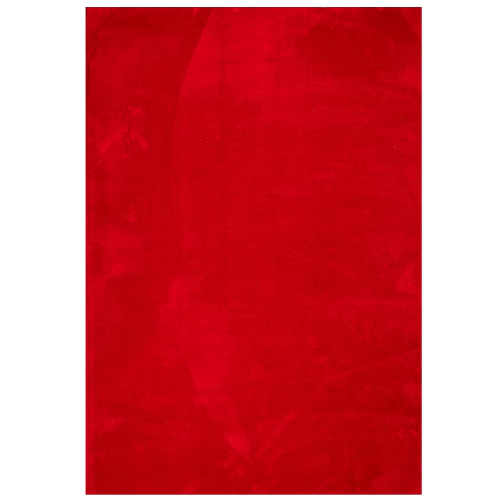 Vidaxl RAG HUARTE -POLOLE -SOLABILE DASCHIBILE 140X200 ROSSO